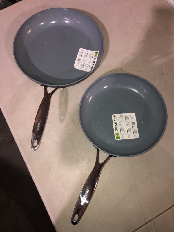 Photo 2 of (NON-REFUNDABLE) Valencia Pro Ceramic Non-Stick 2-Piece Fry Pan Set