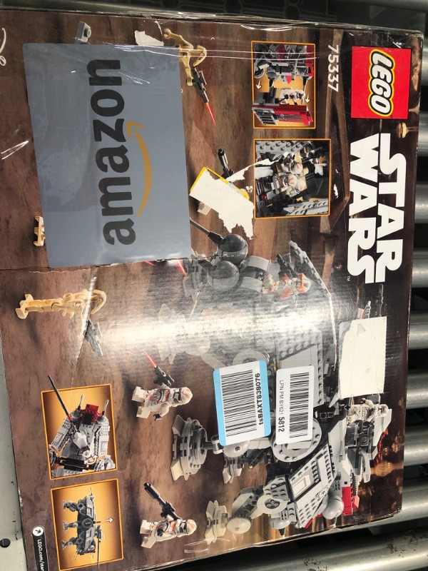 Photo 1 of (PARTS ONLY) (NO RETURNS) 
LEGO Star Wars at-TE Walker 75337 Building Toy Set for Kids, Boys, and Girls Ages 9+ (1,082 Pieces) Standard Packaging