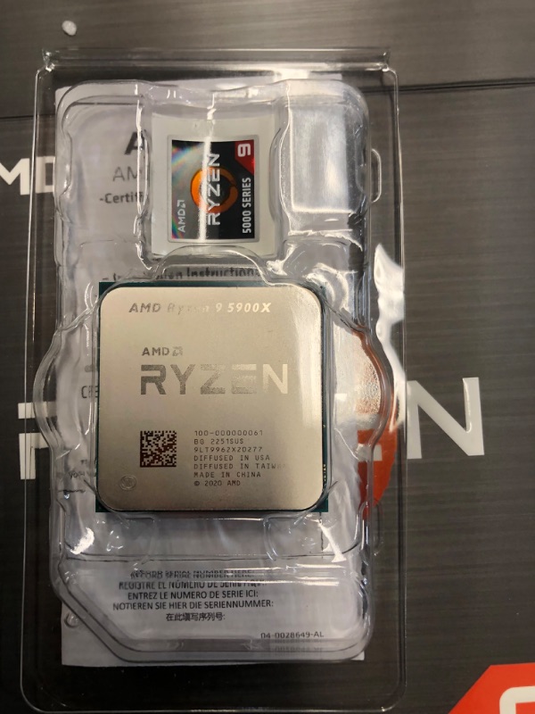 Photo 5 of AMD Ryzen 9 5900X 12-core, 24-Thread Unlocked Desktop Processor