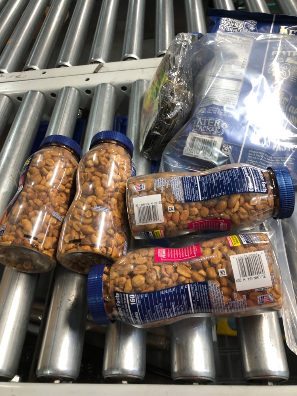 Photo 2 of ***NON-REFUNDABLE PACK OF 4 BEST BY JAN 31 2024 ***
PLANTERS Sweet and Spicy Peanuts, Party Snacks