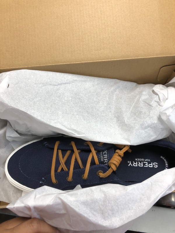 Photo 2 of Sperry Women's Crest Vibe Sneaker 8 Navy