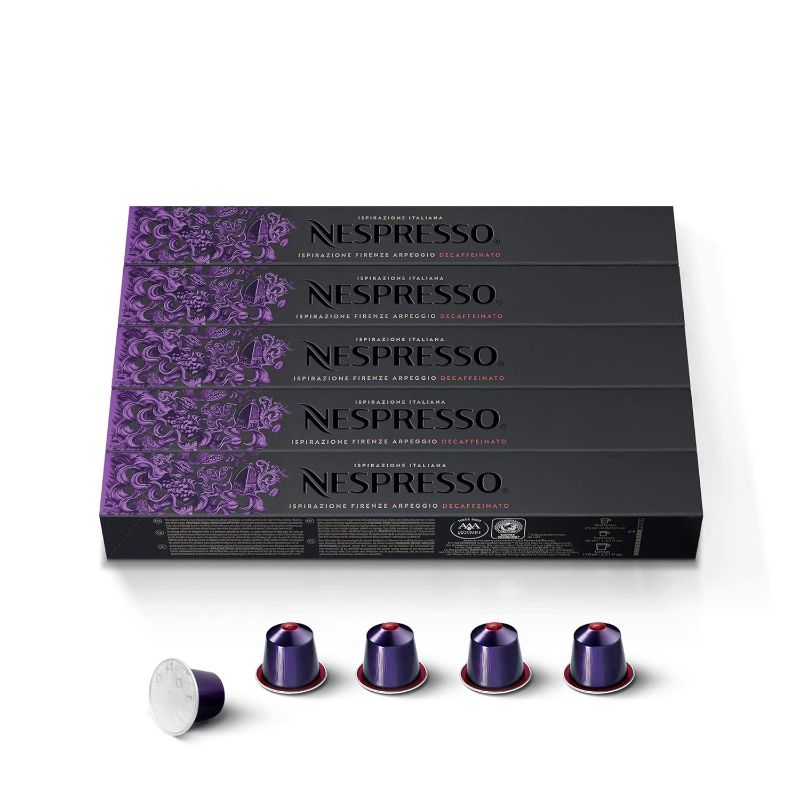 Photo 1 of ***NON-REFUNDABLE  BEST BY 11/30/2024***
Nespresso Capsules  10 Count (Pack of 5)