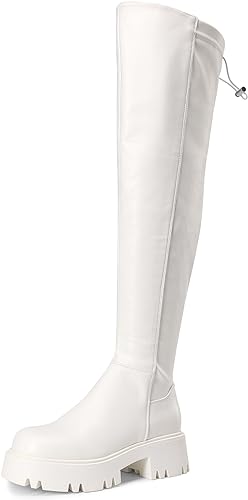 Photo 1 of ***STOCK PHOTO REFERENCE ONLY ***
 Women's Platform Over The Knee Boots Lug Sole 