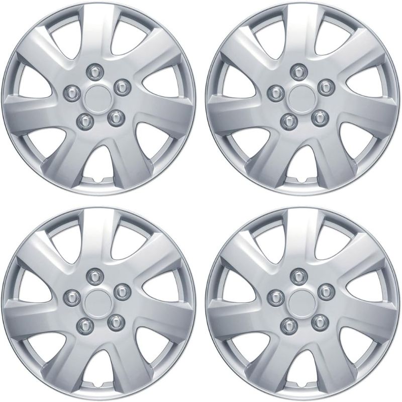 Photo 1 of BDK Auto KT-1042-16: Hub Cap/Silver 16"