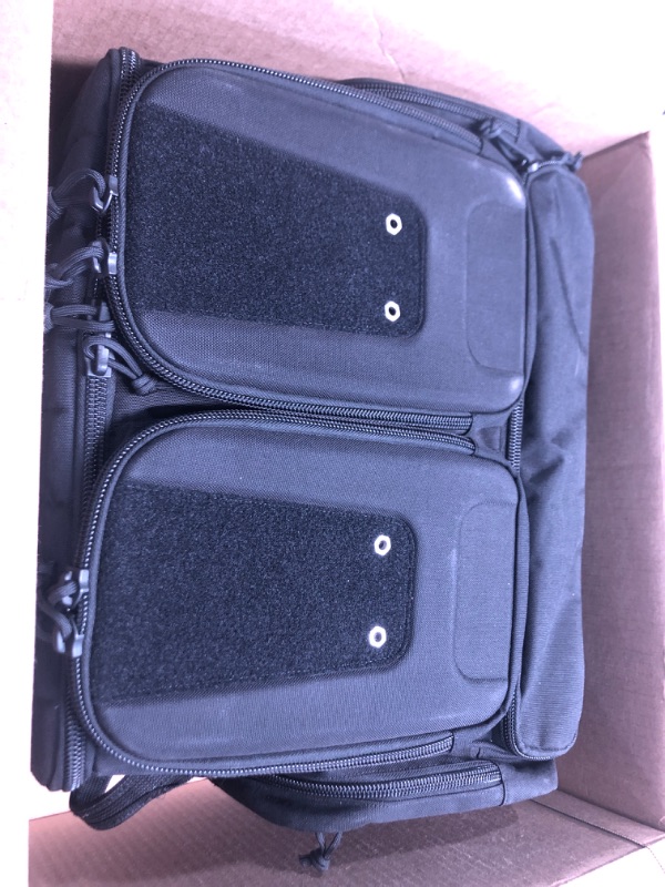 Photo 2 of ***READ NOTES**. OUTDOORS PRODUCTS Tactical Rolling Range Bag | 10 Handguns Capacity | Durable Secure Pistols, Magazines & Shooting Accessories Storage Black