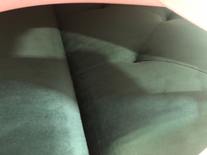 Photo 2 of **BOX 1 OF 2***MISSING BOX 2**
***NON-REFUNDABLE**NO RETURNS**SOLD AS IS**PARTS ONLY**
GINGVAT 72.8" Velvet Futon Sofa Bed with Adjustable Backrest and 2 Pillows,Convertible Sleeper Loveseat with Tufted Back,for Small Space Living Room,Apartment Furniture