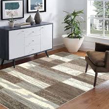 Photo 1 of ***STOCK PHOTO REFERENCE ONLY***
SUPERIOR Indoor Area Rug, Jute Backed, Modern Geometric Patchwork Floor Decor for Bedroom, Office, Living Room, Entryway, Hardwood Floors, Rockwood Collection, 6' x 9', Slate 6ft x 9ft Slate