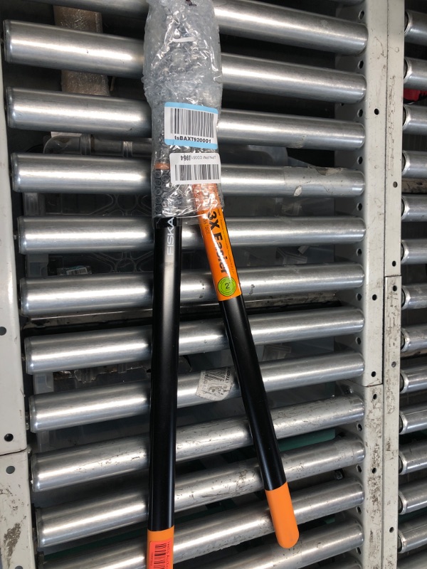 Photo 1 of Fiskars 32" PowerGear Bypass Lopper and Tree Trimmer - Sharp Precision-Ground Steel Blade for Cutting up to 2" Diameter - Lawn and Garden Tools - Orange/Black Bypass Lopper 32" Lopper