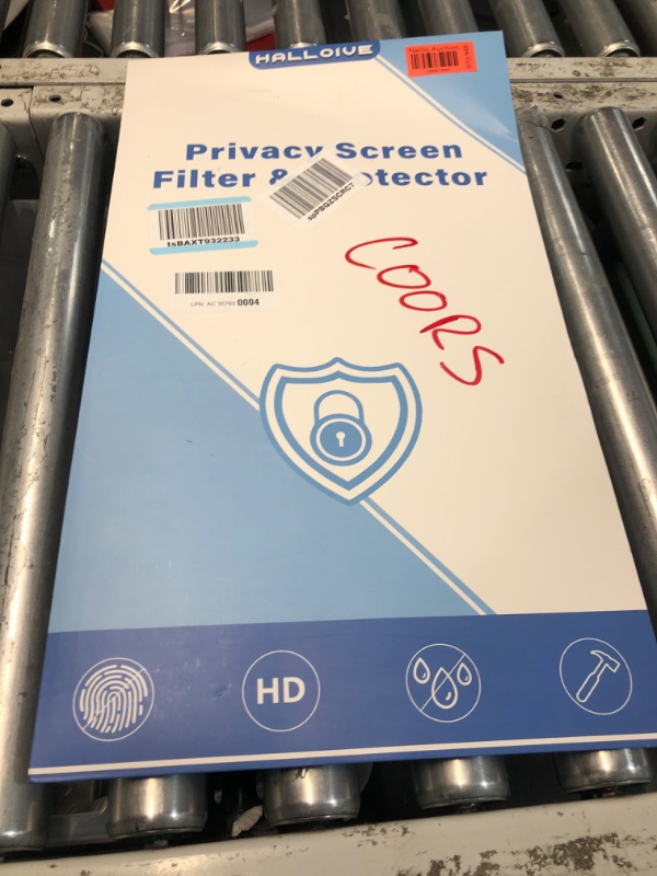 Photo 2 of 2 Pack Computer Privacy Screen 22 Inch for 16:10 Widescreen Monitor, Removable Eye Protection Anti Glare Blue Light Computer Screen Privacy Shield, Anti Spy Screen Protector Film Privacy Screen 22 in 2 Pack 22 Inch Computer Privacy Screen