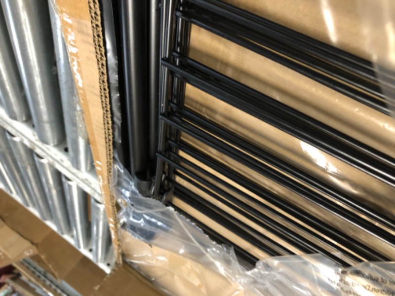 Photo 1 of APEXCHASER Clothes Drying Rack, 3-Tier Collapsible Laundry Rack Stand Garment Drying Station with Wheels and 4 Hooks