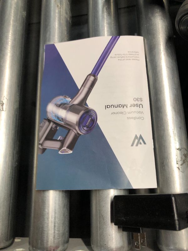 Photo 7 of ***NONREFUNDABLE - NOT FUNCTIONAL - FOR PARTS ONLY - SEE COMMENTS***
WELOV Cordless Vacuum Cleaner, 6 in 1 Lightweight Stick Vacuum Cleaner 35Kpa Powerful Suction, Max 45mins Runtime