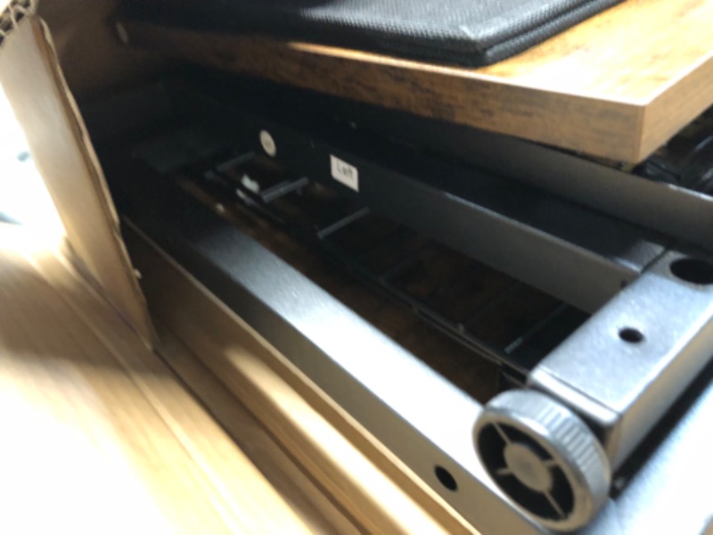 Photo 1 of EXOTICA 3-Tier Shoe Storage Bench Industrial Entryway Shoe Rack with 4 Drawers and Seating Shoe Shelf Storage Cabinet