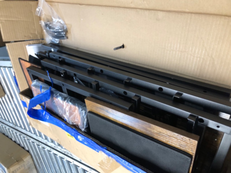 Photo 1 of EXOTICA 3-Tier Shoe Storage Bench Industrial Entryway Shoe Rack with 4 Drawers and Seating Shoe Shelf Storage Cabinet