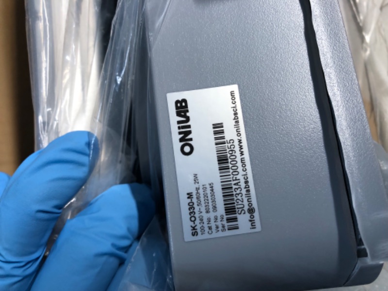 Photo 1 of ONiLAB Digital Orbital Shaker Adjustable Speed 70-400RPM, Capacity 3KGS,Orbital Rotator Shaker with Continuous Mode(Set time to Zero) or Timer Mode, LCD Display Speed and time, Labs and Classrooms Orbital Shaker(70-400rpm,3kg)