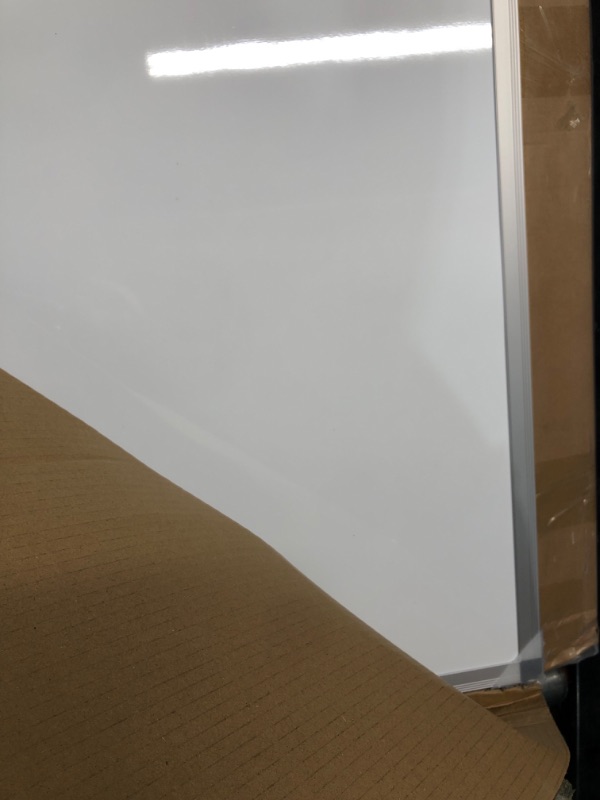 Photo 3 of VIZ-PRO Double-sided Magnetic Mobile Whiteboard,48 x 24 Inches, Portrait 