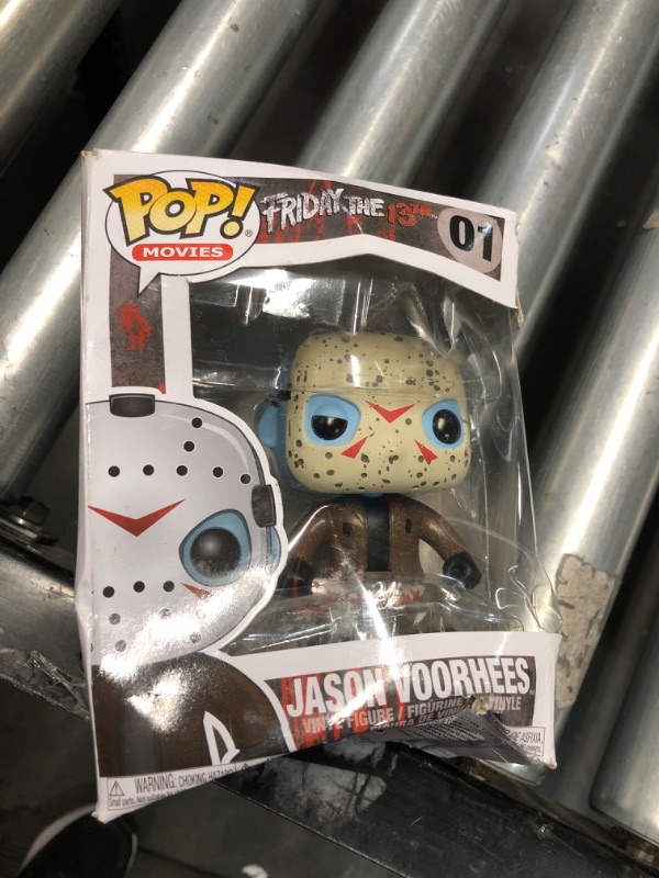 Photo 2 of **DAMAGED BOX-PREFECT PRODUCT**Funko POP! Movies Friday the 13th Jason Voorhees 3.75" Vinyl Figure