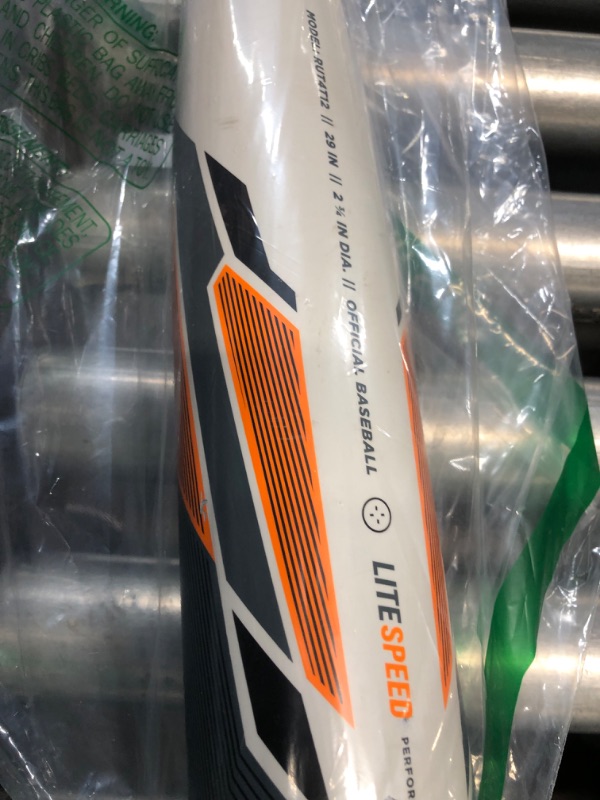 Photo 3 of (NON-REFUNDABLE) Rawlings | Threat Baseball Bat | USSSA | -12 Drop | 2 3/4" Barrel | 1 Pc. Composite White/Orange 29 Inch