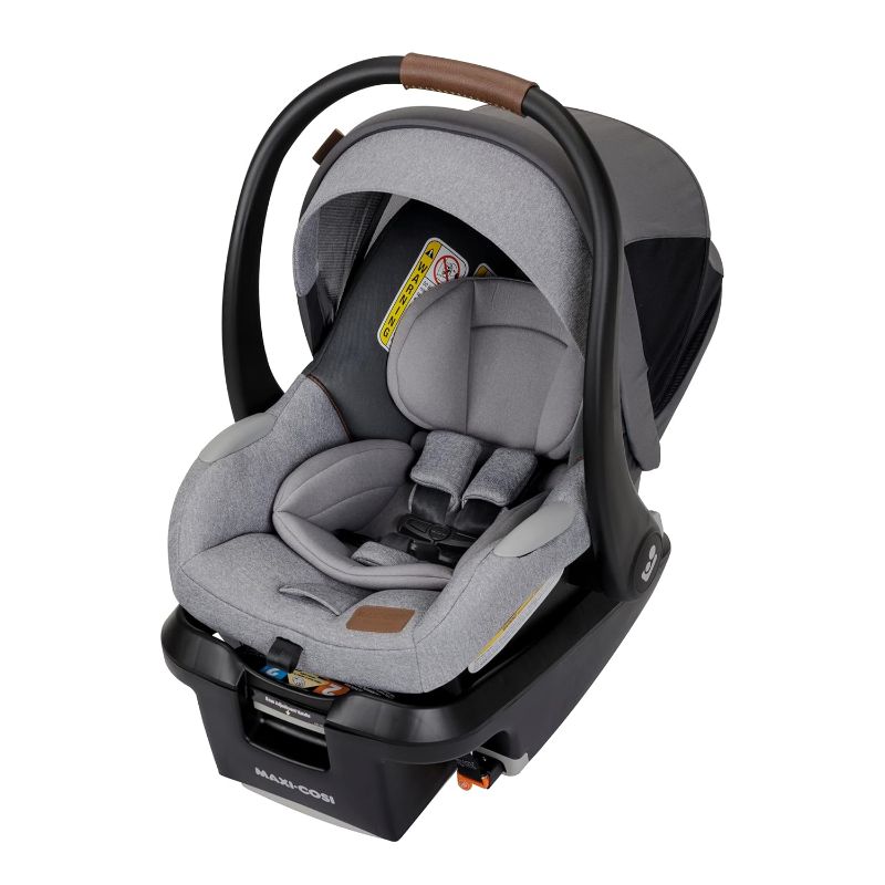 Photo 1 of Maxi-Cosi Maxi-Cosi Mico Luxe Infant Car Seat, Rear-Facing for Babies from 4–30 lbs and up to 32”, Stone Glow