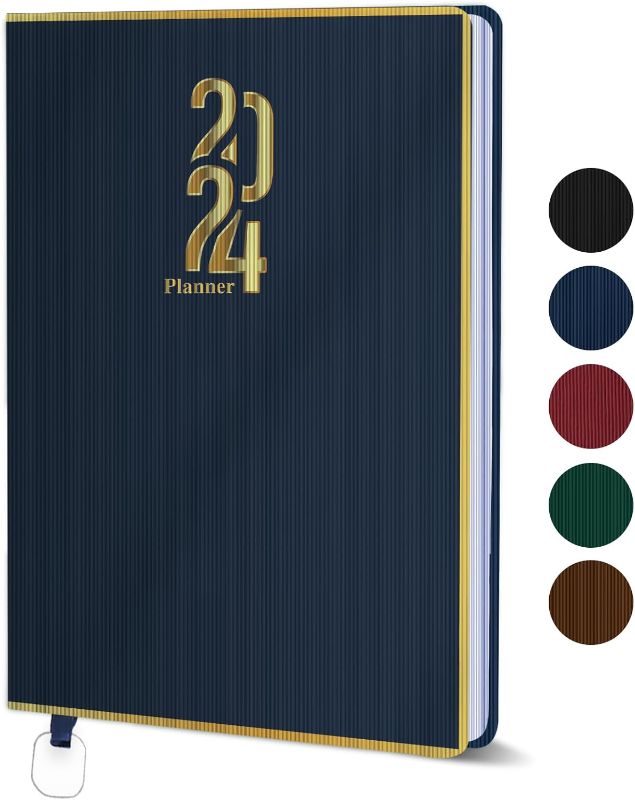 Photo 2 of **NONREFUNDABLE 2 PACK BUNDLE**
Ymumuda 2024 Planner, Weekly Monthly Planner 2024, 8.25"×5.85", 12 Months, JAN.2024 to DEC.2024, Brown &Blue