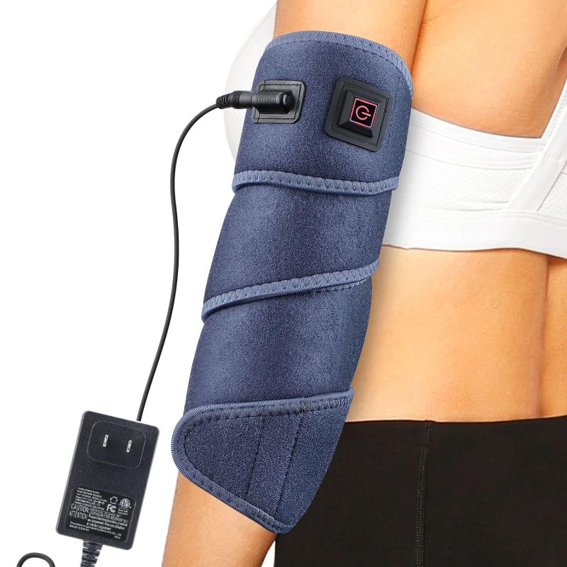 Photo 1 of HOMILEY Arm Heat Wrap - Electrical Shoulder, Ankle, Forearm, Wrist Heating Pad Sleeve - (3 Heat Settings, 90" Cord) Heated Compression Arm Warmer