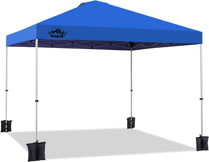 Photo 1 of (NON-REFUNDABLE) Yoli Malibu EasyLift 10' x 10' Straight Leg Instant Canopy