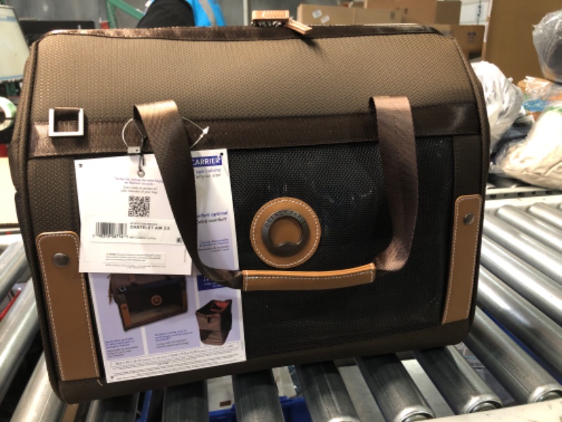 Photo 2 of Chatelet 2.0 Soft Sided Pet Carrier, Chocolate Brown