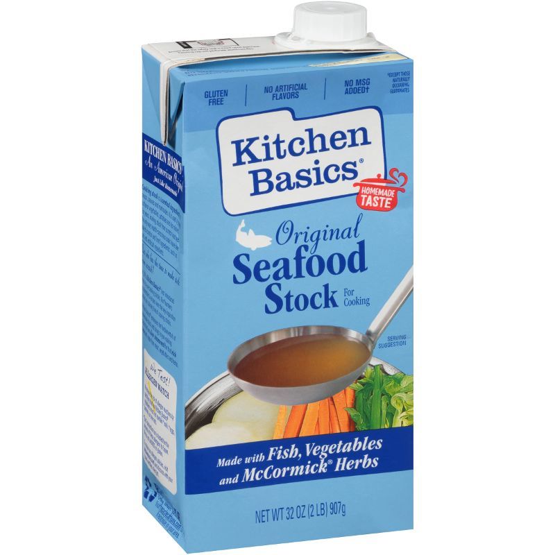 Photo 1 of **BEST BY MAY 30 2024 (NON REFUNDABLE)**
12 PACK Kitchen Basics Seafood Stock, Original - 32 oz