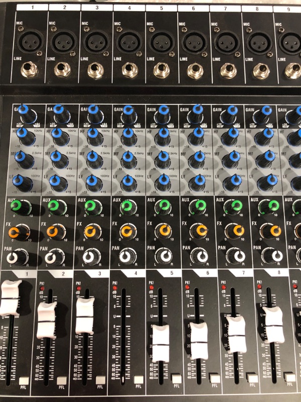 Photo 6 of **NON-REFUNDABLE, PARTS ONLY** XTUGA 120CT 12 Channel Mixer Professional Sound Controller Audio Interface 