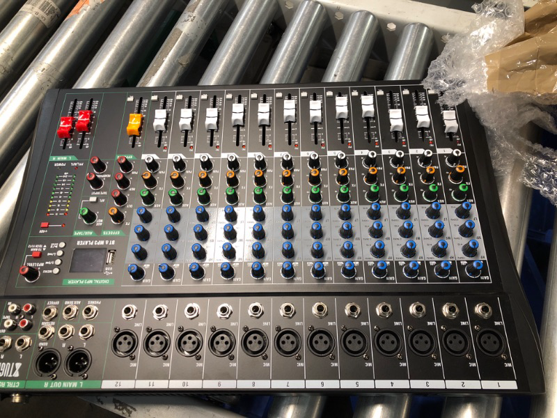 Photo 2 of **NON-REFUNDABLE, PARTS ONLY** XTUGA 120CT 12 Channel Mixer Professional Sound Controller Audio Interface 