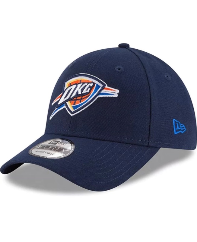 Photo 1 of **MINOR DAMAGE BRIM BENT**
New Era NBA The League 9FORTY Adjustable Hat Cap One Size Fits All (Oklahoma City Thunder)