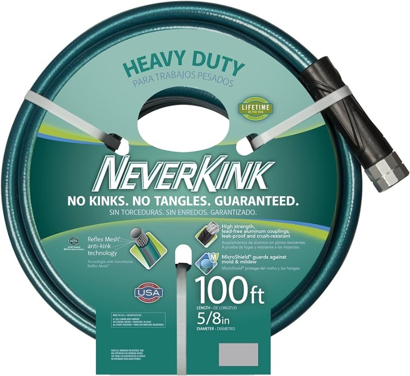 Photo 1 of ***READ NOTES***
Teknor Apex 1094716 NeverKink 8615-100, Heavy Duty Garden Hose, 5/8-Inch by 100-Feet