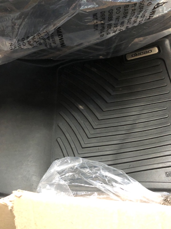 Photo 4 of Auxko All Weather Floor Mats Cargo Liner Fit for Honda HR-V 2023 TPE Rubber Liners Set HRV Accessories All Season Guard Odorless Anti-Slip Floor Mats Cargo Liner floor mats cargo mat for 2023 honda hr-v