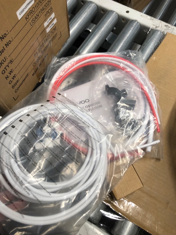 Photo 1 of ***USED - DAMAGED - SEE COMMENTS***
1000 GPD Tankless Reverse Osmosis System Under Sink, Tankless RO System, 7 Stage High-Efficiency Filtration RO Water Filter System, 2:1 Pure to Drain, BPA Free