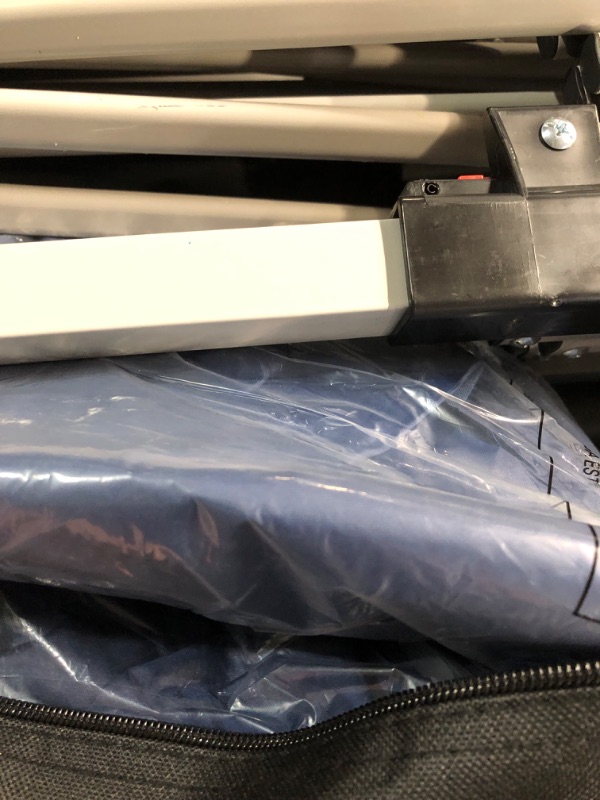 Photo 1 of ***USED - LIKELY MISSING PARTS - UNABLE TO VERIFY FUNCTIONALITY***
LYMJARD Canopy Tent, 10X10 FT Pop Up Canopy Tent Outdoor, Slant Leg Canopy with Carrying Bag, Portable Gazebo Shelter for Patio Garden Waterproof and Beach (Navy)