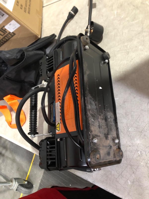 Photo 4 of ***USED - LIKELY MISSING PARTS - UNABLE TO VERIFY FUNCTIONALITY***
ALL-TOP Air Compressor Kit, Dual Cylinder 12V Portable Inflator 12.35 ft³/Min, Offroad Air Compressor Pump for Truck Tires, Heavy Duty Max 150 PSI for 4x4 Vehicle & RV