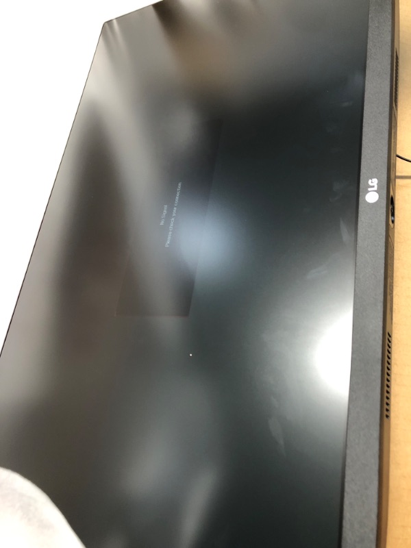 Photo 3 of LG 24MP60G-B 24" Full HD (1920 x 1080) IPS Monitor with AMD FreeSync and 1ms MBR Response Time, and 3-Side Virtually Borderless Design - Black 24 Inches