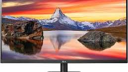 Photo 1 of LG 27MP400-B 27” Full HD (1920 x 1080) IPS Display with 3-Side Virtually Borderless Design, AMD FreeSync and OnScreen Control – Black Tilt