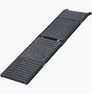 Photo 1 of (see all images) Dog Ramp for Car, 63" Long & 17" Wide Folding Portable Pet Stair Ramp with Non-Slip Rug Surface