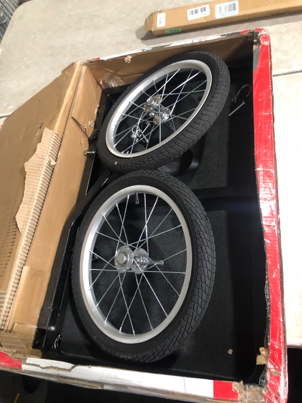 Photo 5 of ***USED - LIKELY MISSING PARTS - UNABLE TO VERIFY FUNCTIONALITY***
Schwinn Rascal Bike Dog Trailer, Carrier for Small and Large Pets, Easy Folding