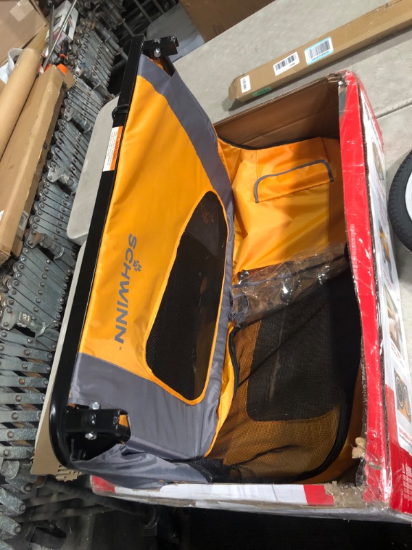 Photo 4 of ***USED - LIKELY MISSING PARTS - UNABLE TO VERIFY FUNCTIONALITY***
Schwinn Rascal Bike Dog Trailer, Carrier for Small and Large Pets, Easy Folding