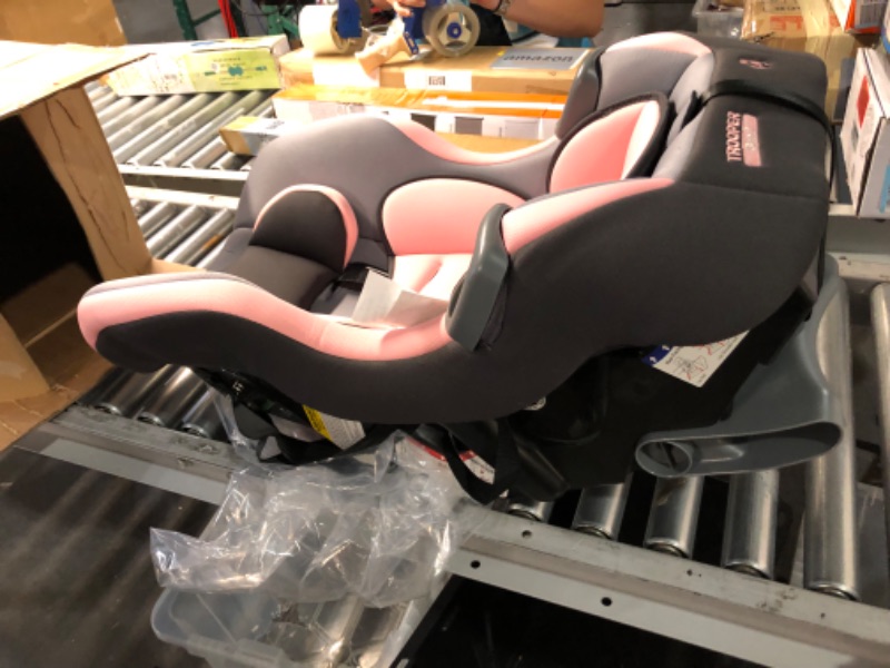 Photo 3 of Baby Trend Trooper 3-in-1 Convertible Car Seat, Quartz Pink