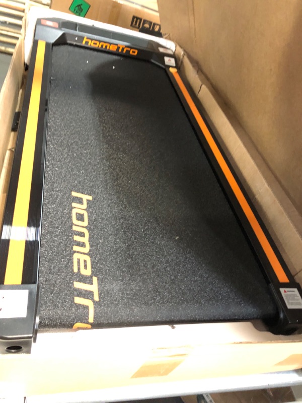 Photo 2 of (NON-REFUNDABLE) 2.5HP Walking Pad with Incline, Compact Treadmill for Home/Office, Portable Under Desk Treadmills 300lbs for Jogging/Running, with LED Display/APP&Remote Control/Handy Lube Hole, Assembly Free
