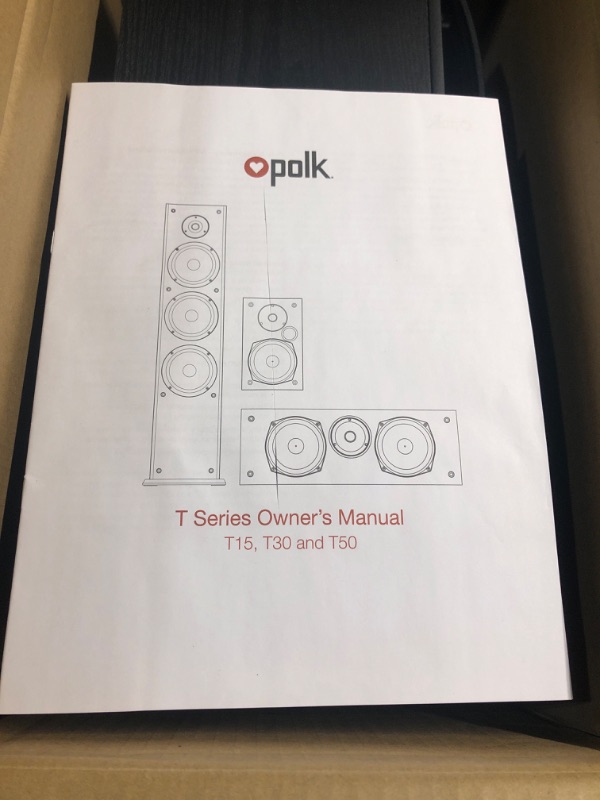 Photo 5 of Polk T-Series 3.1 Bundle with 3 Speakers and 1 Subwoofer T-Series 3.1 Speaker Bundle