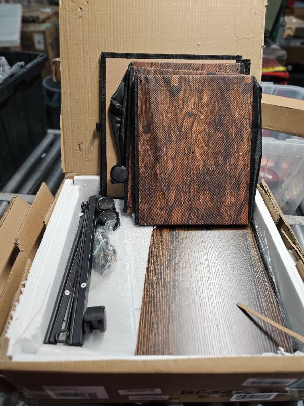 Photo 1 of 3-Drawer File Cabinet, Vertical Filing Cabinet, Rustic Brown BF44WJ01