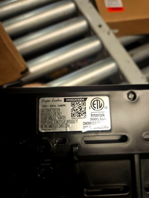 Photo 1 of **NON-REFUNDABLE FOR PARTS ONLY**
10 in 1 Panini Press Sandwich Maker, Taylor Swoden 1600W Electric Indoor Grill Stainless Steel
