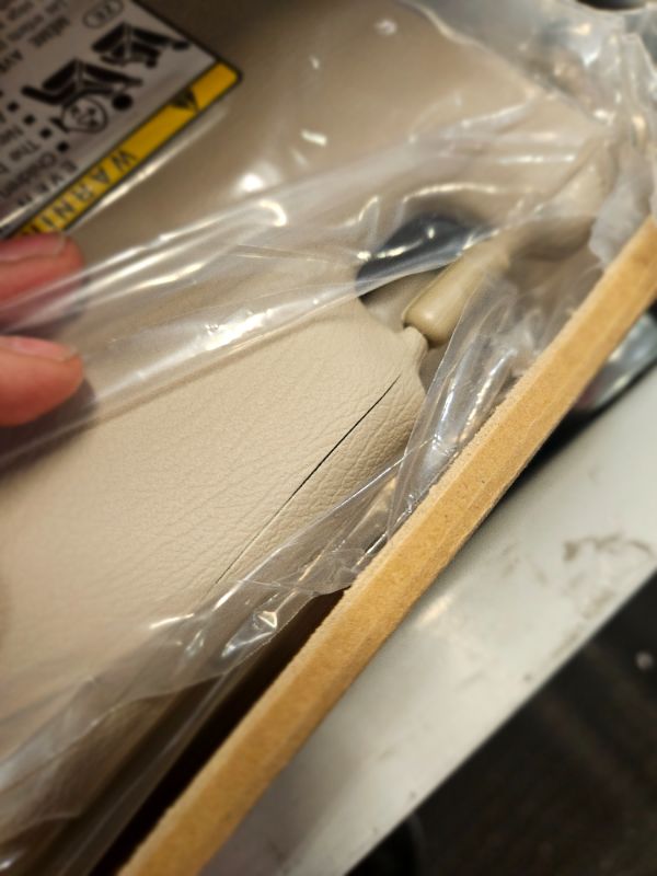 Photo 1 of **CUT ON FABRIC**
Left & Right Sun Visor for 2004-2007 Toyota Highlander, Driver & Passenger Side Beige 