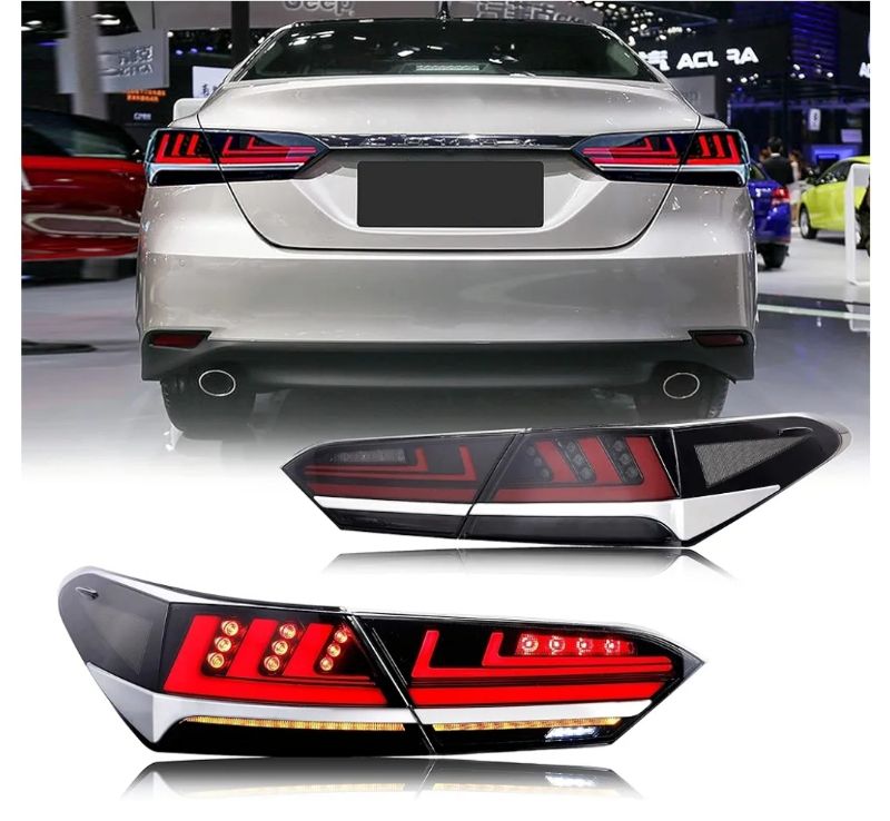 Photo 1 of **UNABLE TO TEST**
inginuity time LED Tail Lights For Toyota Camry 2018 2019 2020 2021 2022 2023 Rear Lamps 