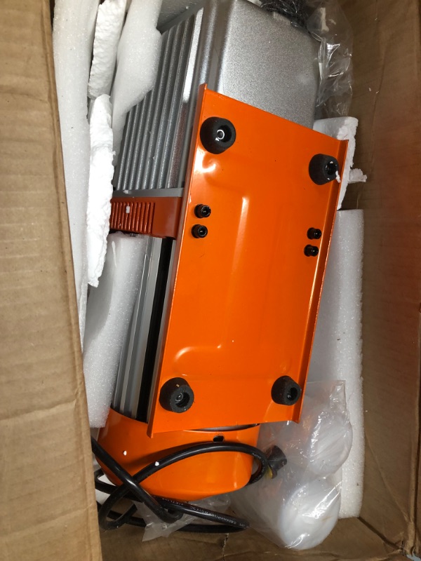 Photo 2 of 110V 5CFM 1/2HP Dual Stage Rotary Vane Economy Vacuum Pump Air Conditioner Refrigerant HVAC Air Tool R12, R22, R134a, R410a