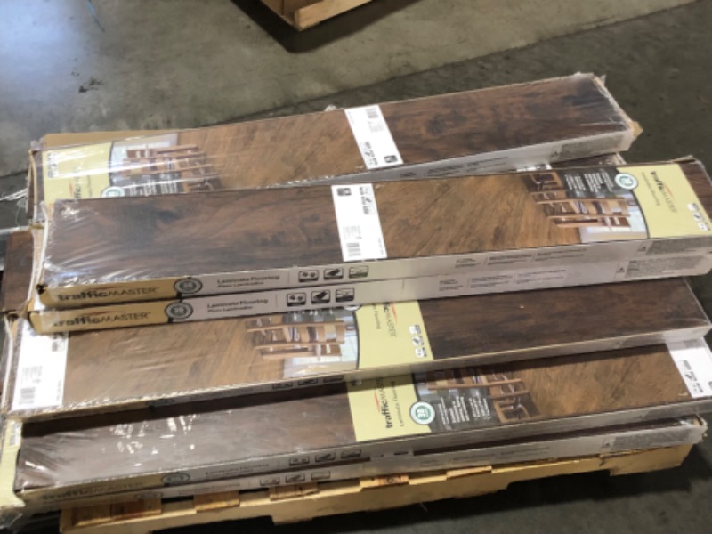 Photo 4 of  NOT REFUNDABLE pallet of 14 flooring boxes (10 24.17 sq ft floorings  