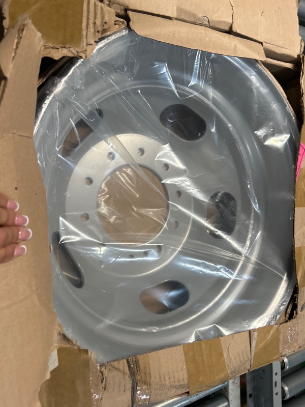 Photo 1 of ***USED - SCRATCHED AND DIRTY***
Dorman 939-163 19.5 X 6 In. Steel Wheel Compatible with Select Dodge/Ram Models, Silver